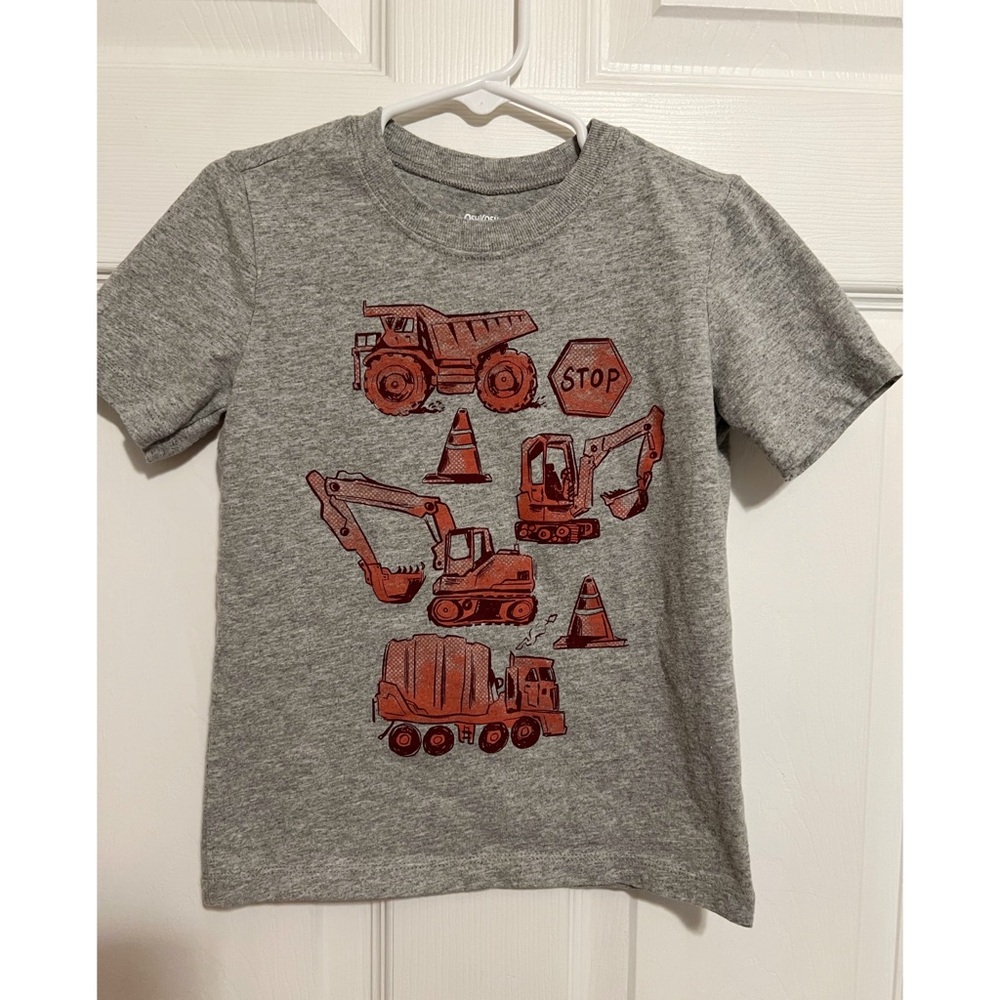 Toddler construction shirt